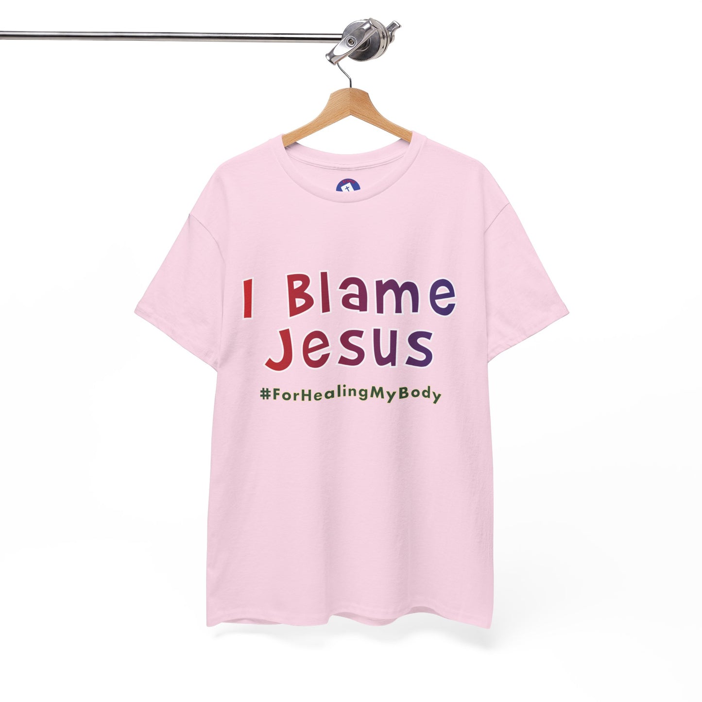 I Blame Jesus For Healing My Body | Unisex Heavy Cotton Tee | S - 5XL