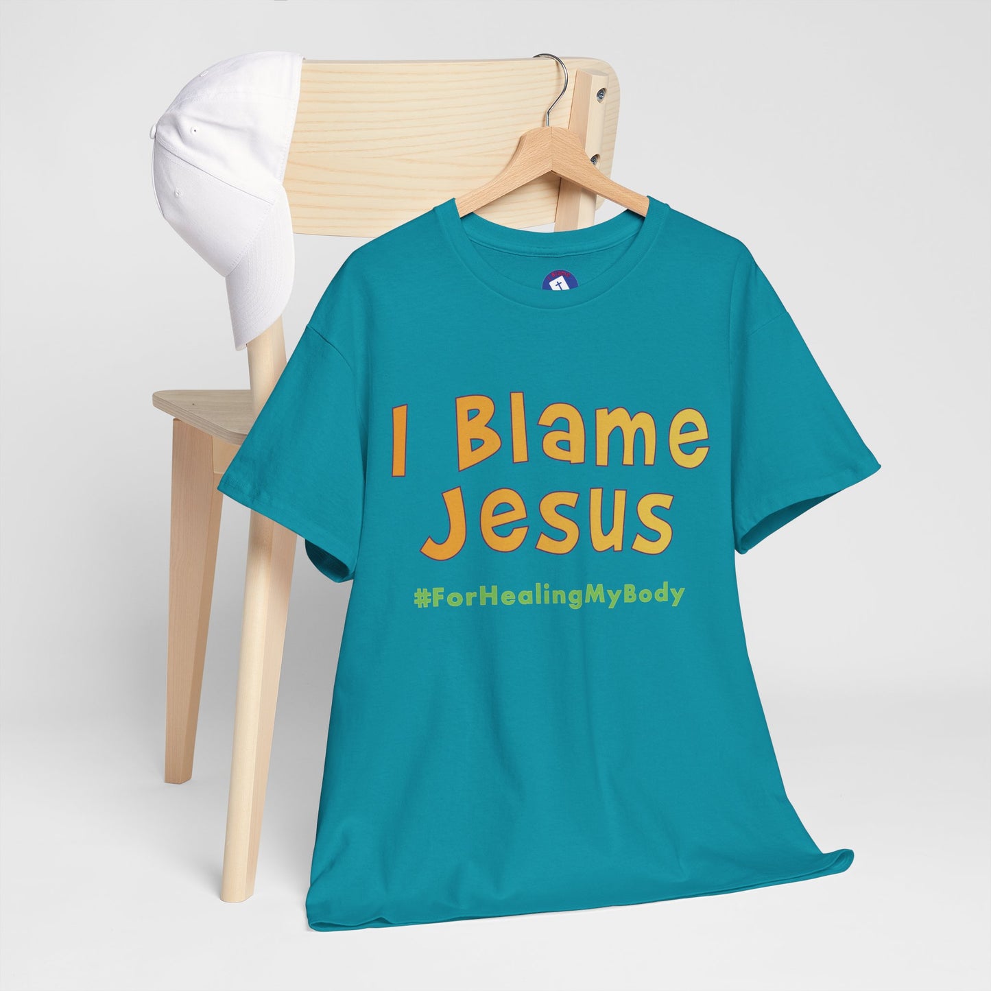 I Blame Jesus For Healing My Body | Unisex Heavy Cotton Tee | S - 5XL