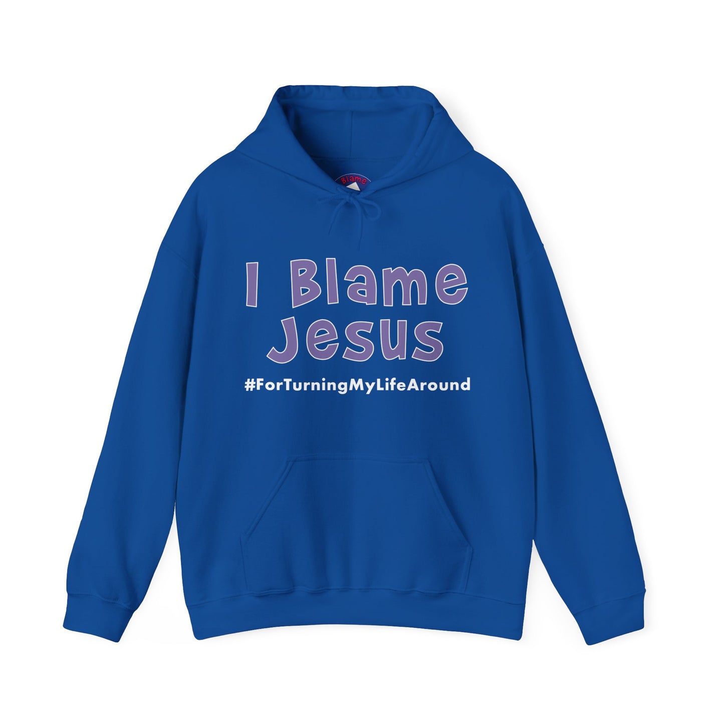 I Blame Jesus For Turning My Life Around | Unisex Heavy Blend Hoodie |  S - 5XL