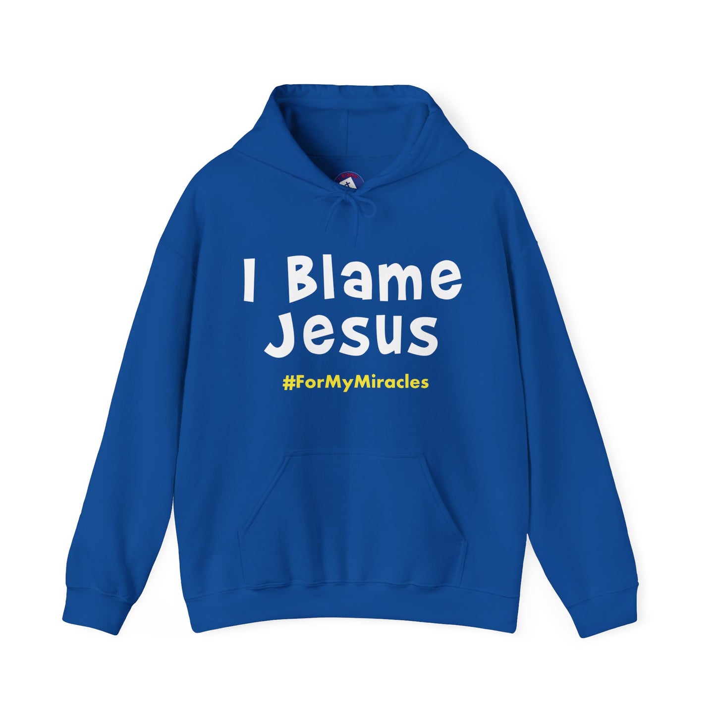 I Blame Jesus For My Miracles | Unisex Heavy Blend Hoodie | S - 5XL