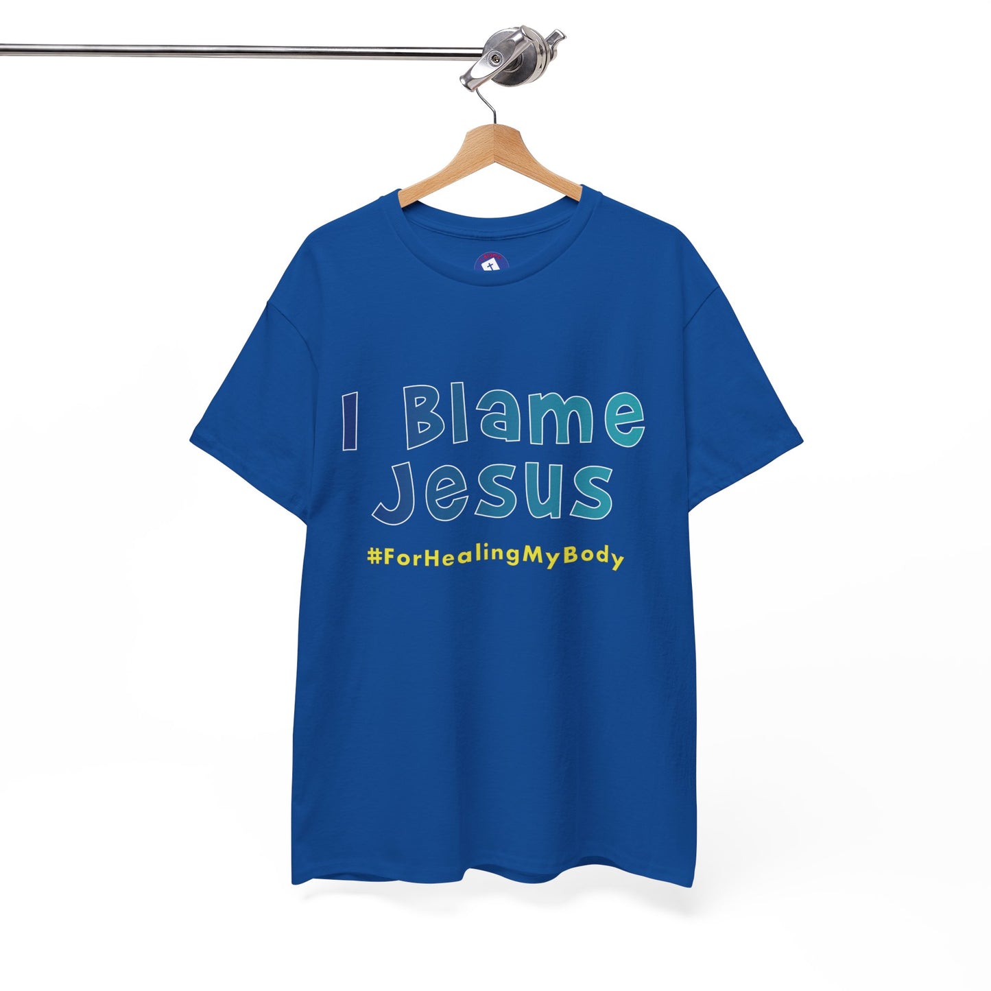 I Blame Jesus For Healing My Body | Unisex Heavy Cotton Tee | S - 5XL