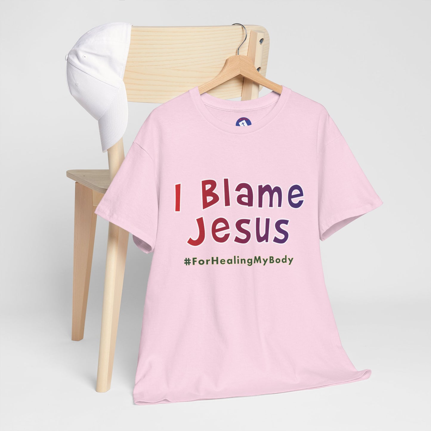 I Blame Jesus For Healing My Body | Unisex Heavy Cotton Tee | S - 5XL