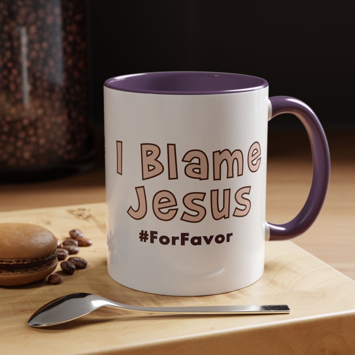 I Blame Jesus For Favor | Accent Coffee Mug 11 - 15oz