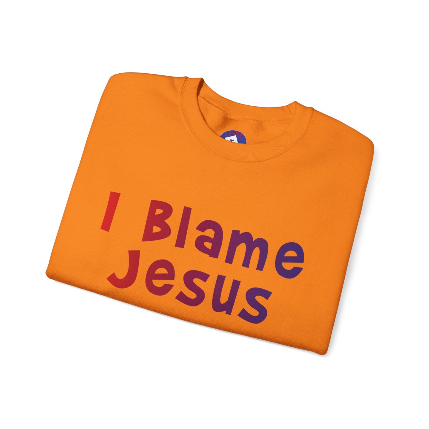 I Blame Jesus For Favor | Unisex Heavy Blend Crewneck Sweatshirt | S - 5XL