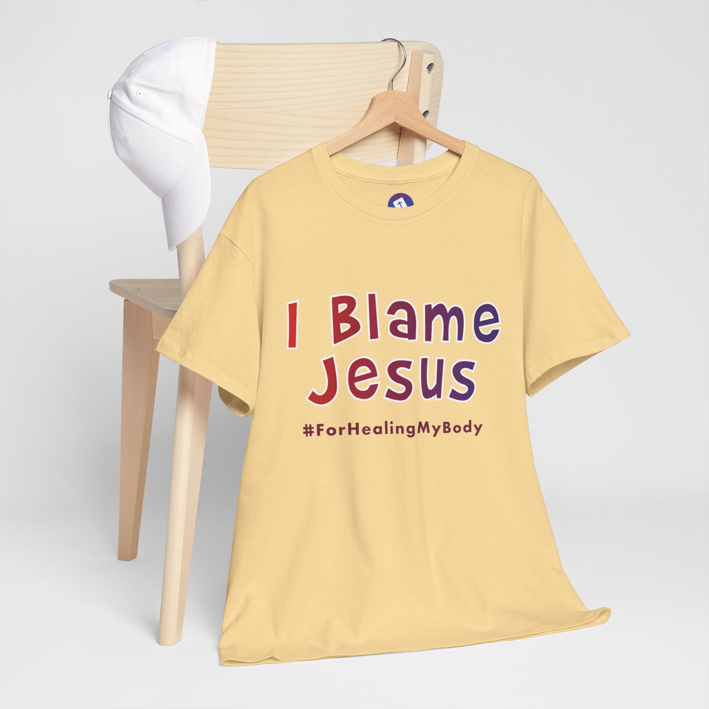 I Blame Jesus For Healing My Body | Unisex Heavy Cotton Tee | S - 5XL