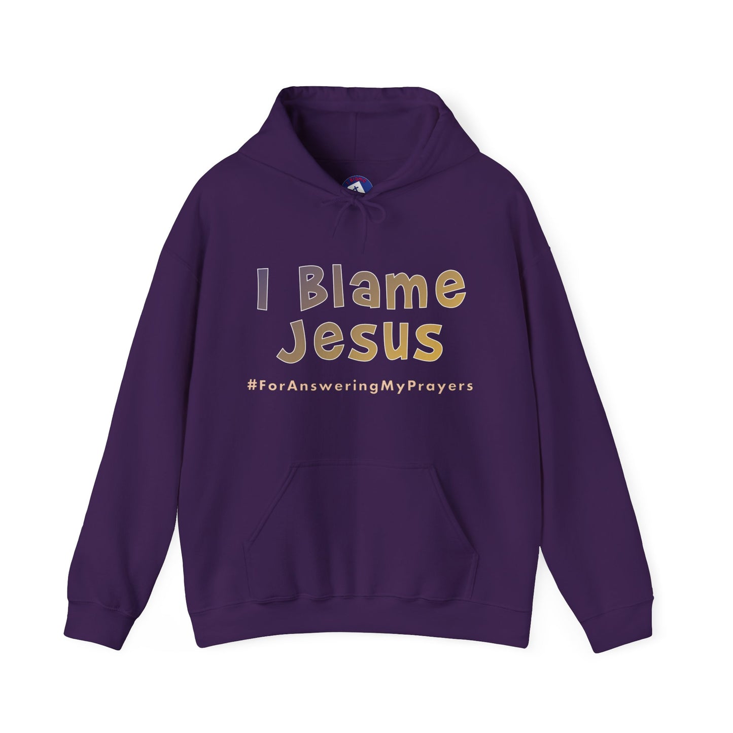 I Blame Jesus For Answering My Prayers | Unisex Heavy Blend Hoodie | S - 5XL