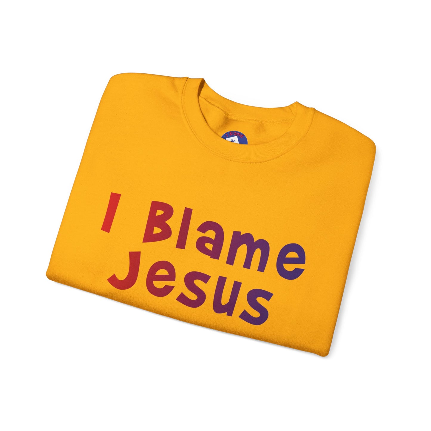 I Blame Jesus For Favor | Unisex Heavy Blend Crewneck Sweatshirt | S - 5XL