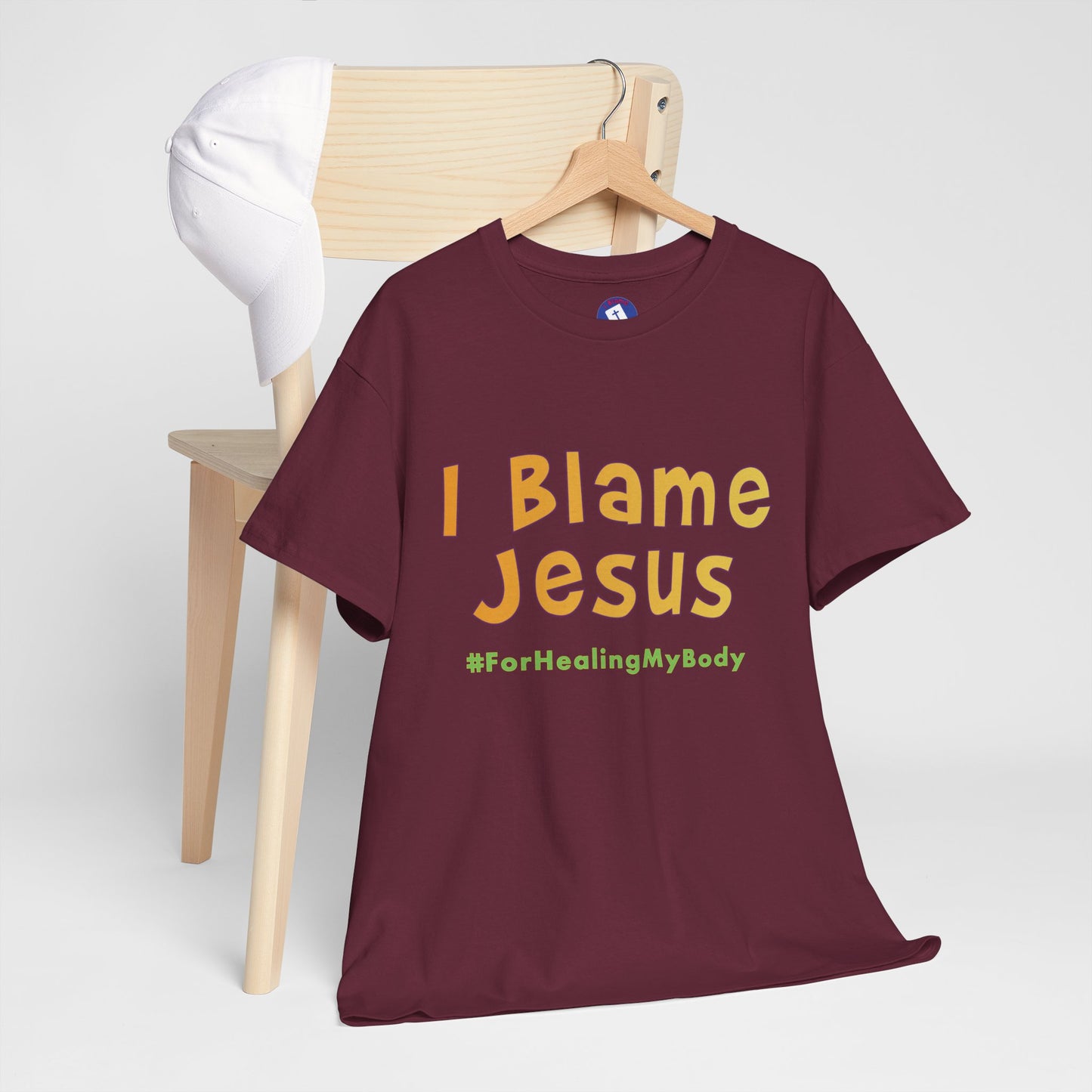 I Blame Jesus For Healing My Body | Unisex Heavy Cotton Tee | S - 5XL