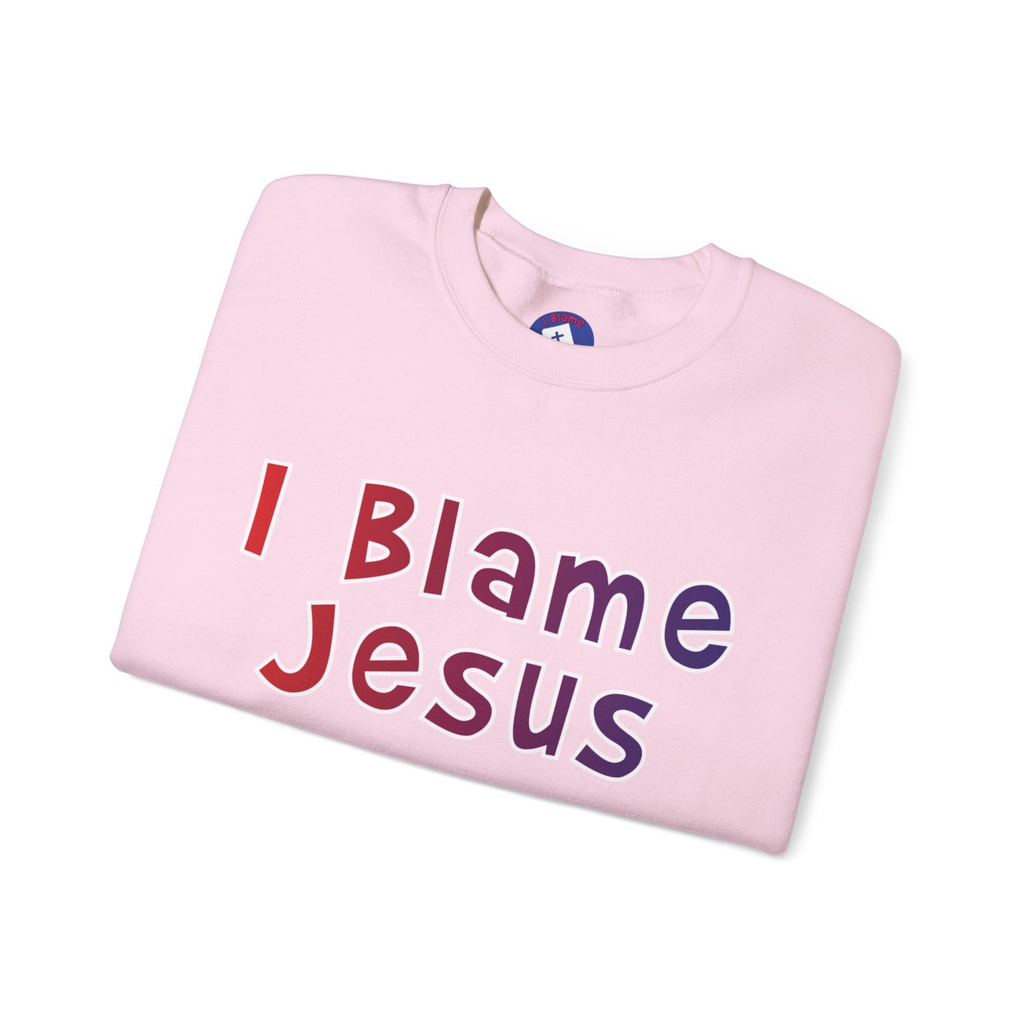 I Blame Jesus For Healing My Body | Unisex Heavy Blend Crewneck Sweatshirt | S - 5XL