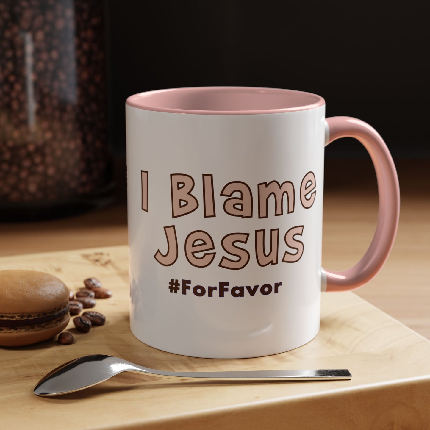 I Blame Jesus For Favor | Accent Coffee Mug 11 - 15oz