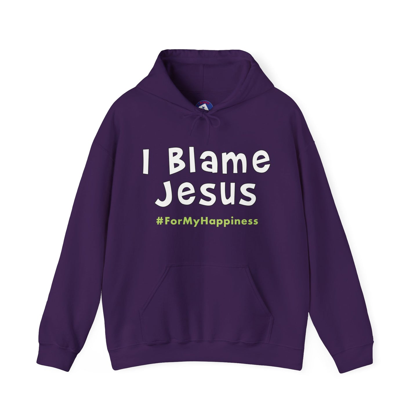 I Blame Jesus For My Happiness | Unisex Heavy Blend Hoodie | S - 5XL