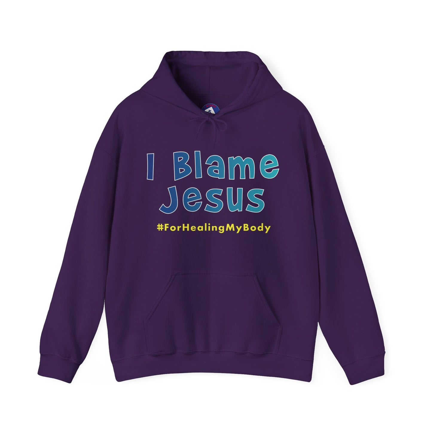 I Blame Jesus For Healing My Body | Unisex Heavy Blend Hoodie | S - 5XL