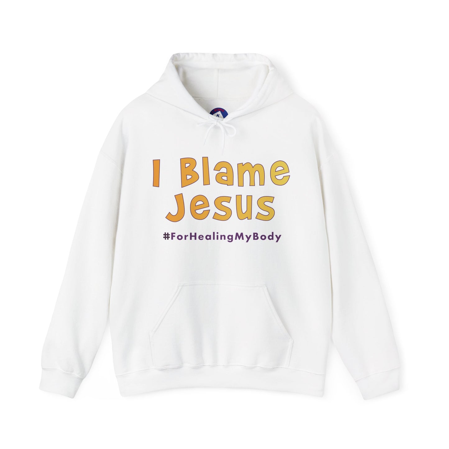 I Blame Jesus For Healing My Body | Unisex Heavy Blend Hoodie | S - 5XL