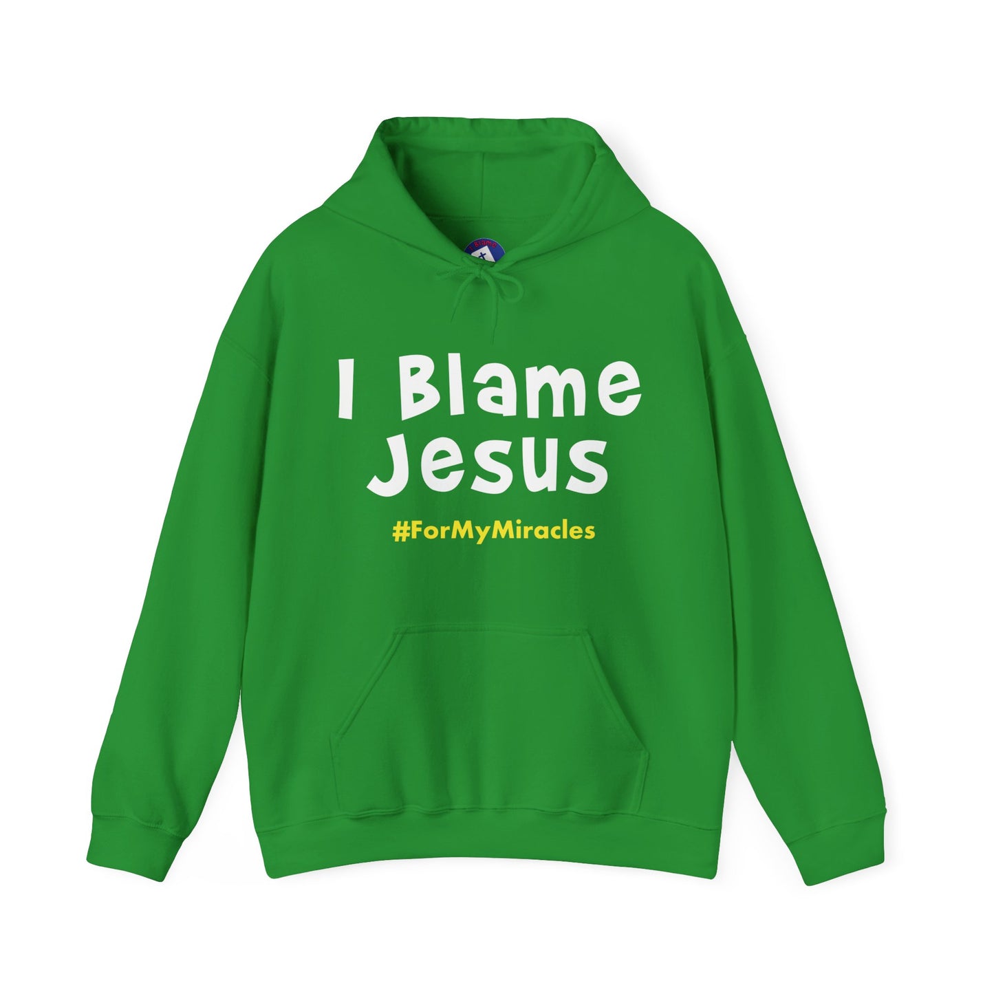 I Blame Jesus For My Miracles | Unisex Heavy Blend Hoodie | S - 5XL