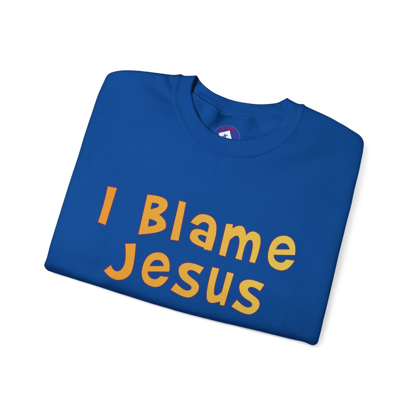 I Blame Jesus For Healing My Body | Unisex Heavy Blend Crewneck Sweatshirt | S - 5XL