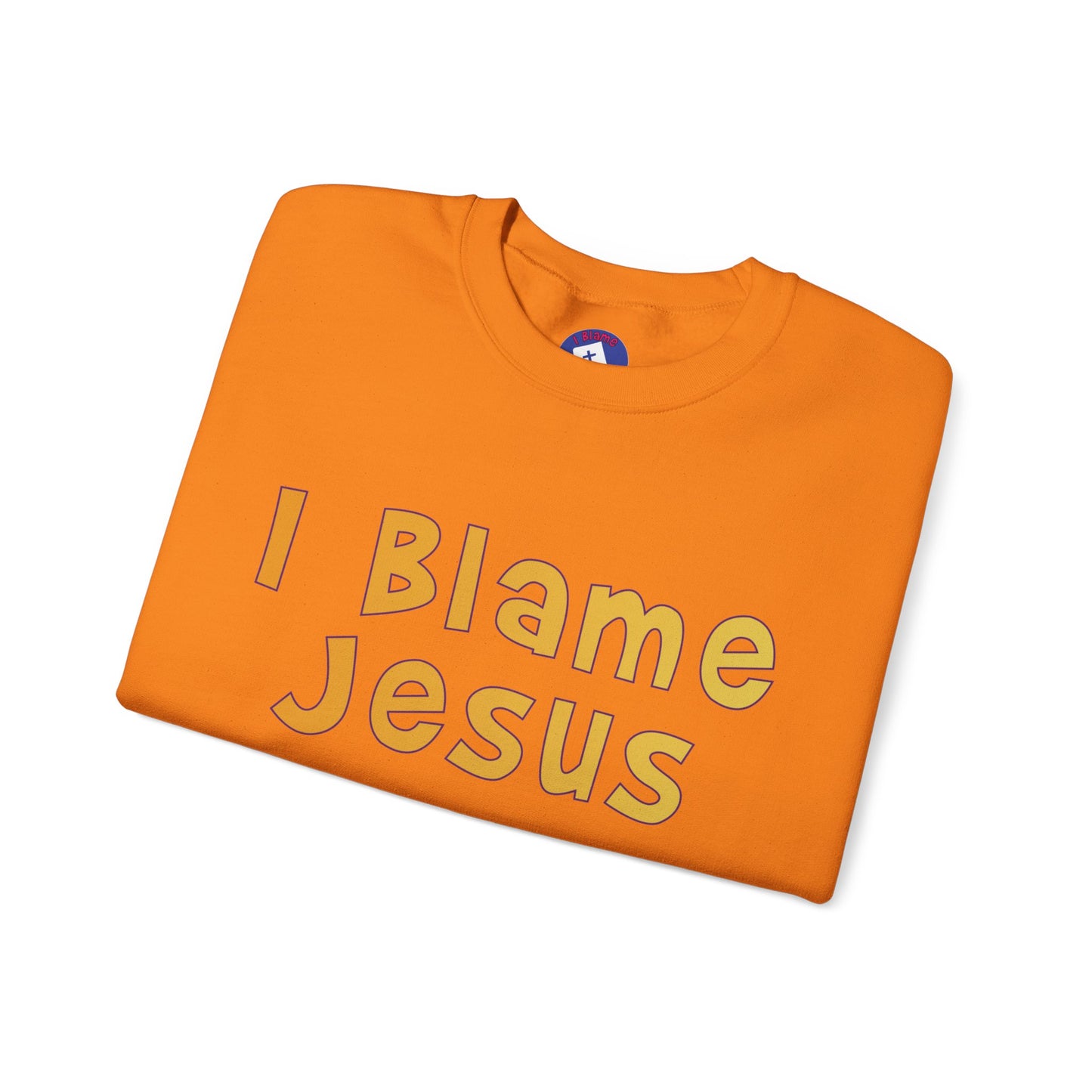 I Blame Jesus For Healing My Body | Unisex Heavy Blend Crewneck Sweatshirt | S - 5XL