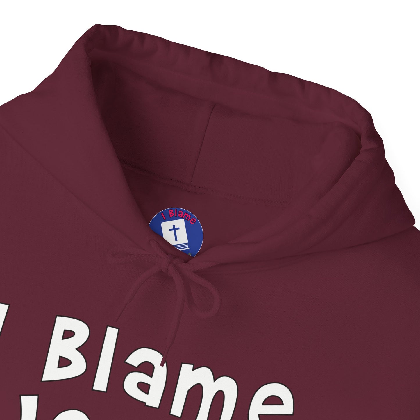 I Blame Jesus For My Happiness | Unisex Heavy Blend Hoodie | S - 5XL