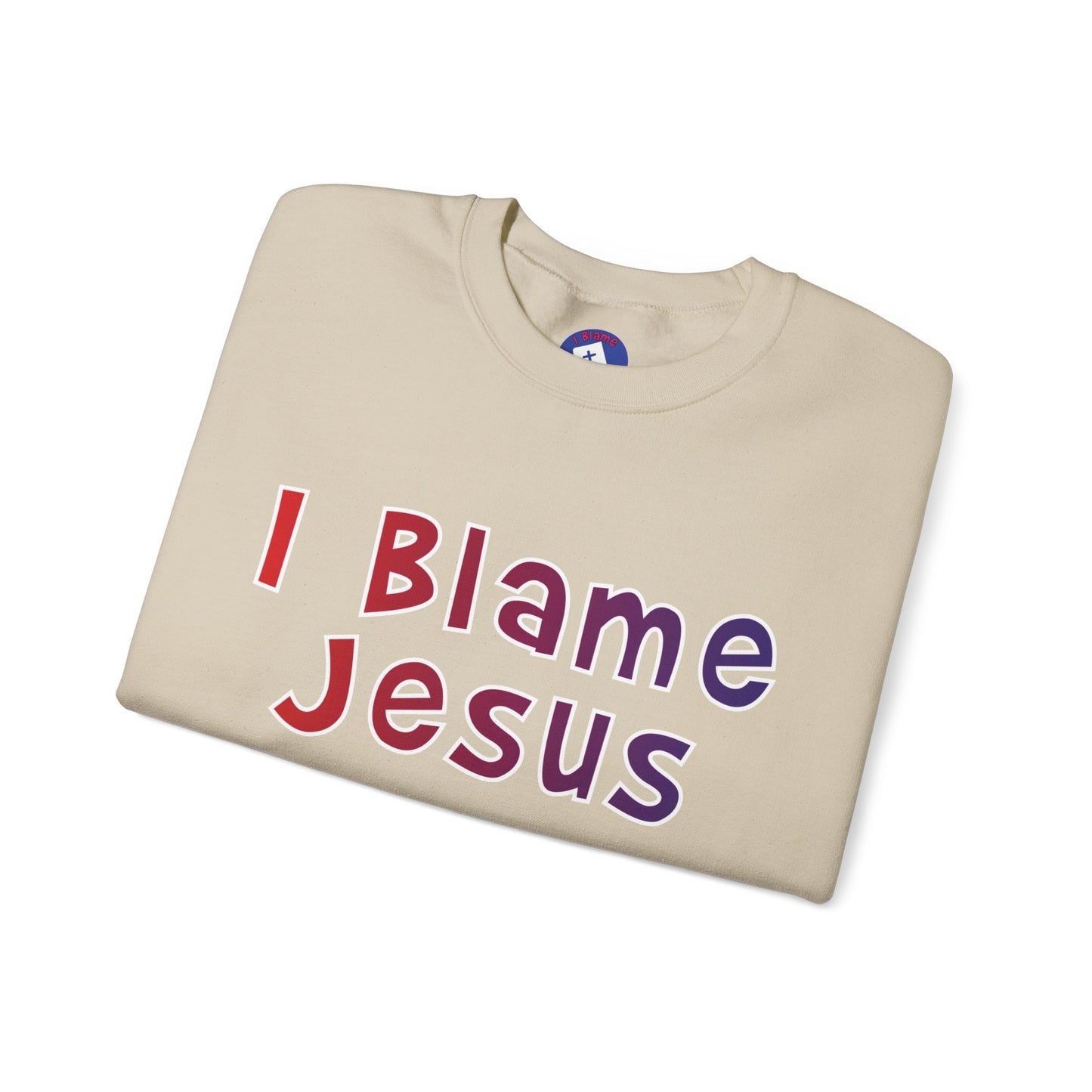 I Blame Jesus For Healing My Body | Unisex Heavy Blend Crewneck Sweatshirt | S - 5XL