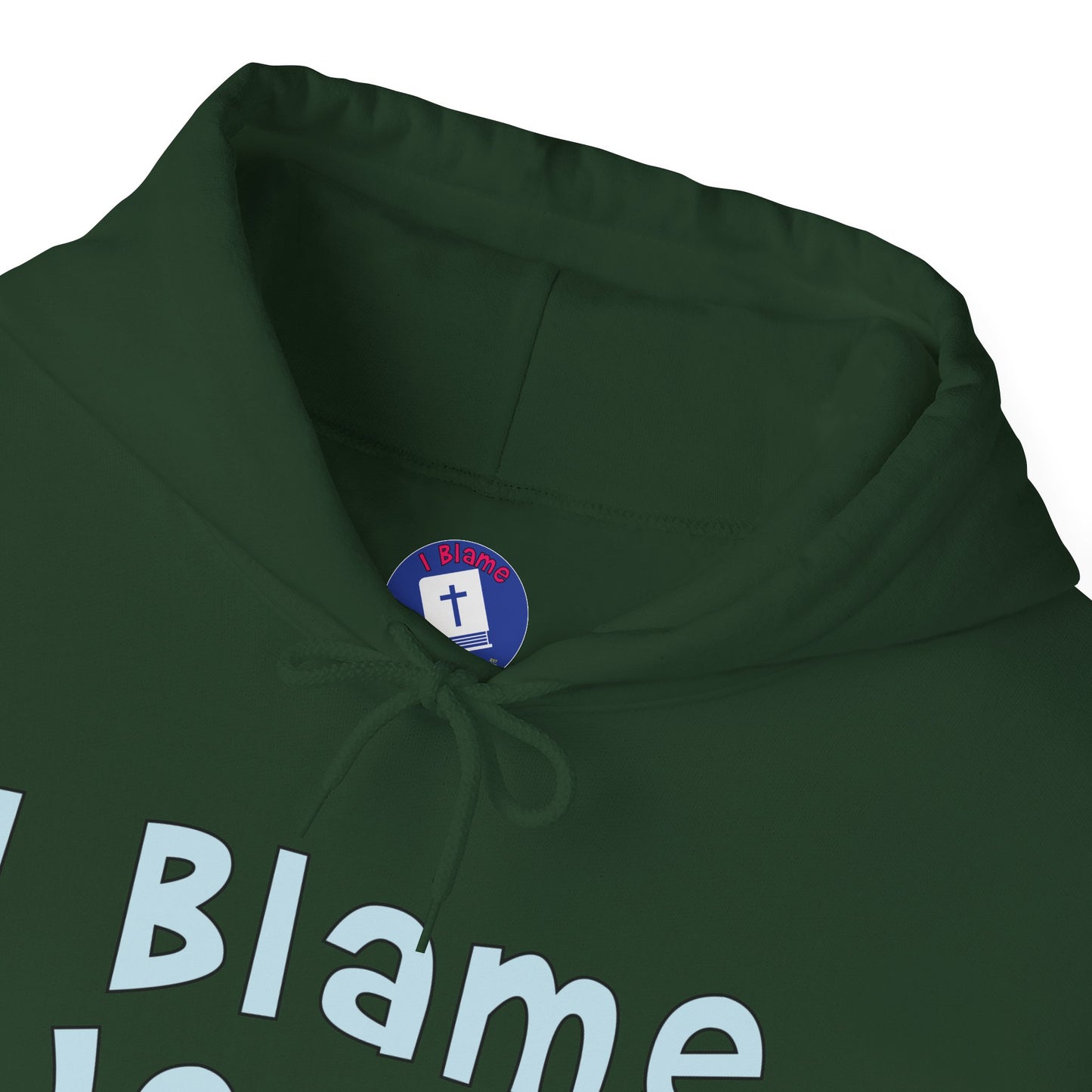 I Blame Jesus For My Happiness | Unisex Heavy Blend Hoodie | S - 5XL